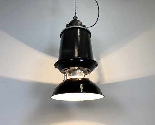 Industrial Factory Pendant Lamp from Elektrosvit, 1960s-CGF-933404