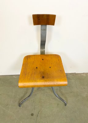 Industrial Factory Swivel Chair, 1960s-CGF-912931