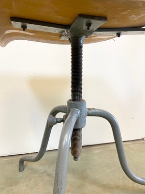 Industrial Factory Swivel Chair, 1960s-CGF-912931