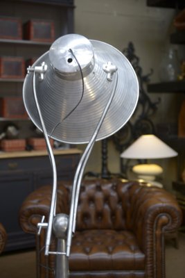 Industrial Floor Lamp in Metal, 1950s-NEN-2041963