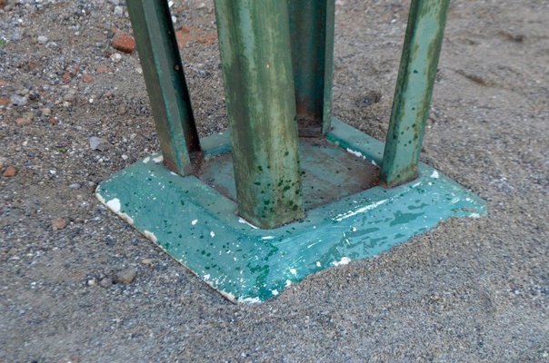 Industrial Garden Table, 1950s-AIU-857764