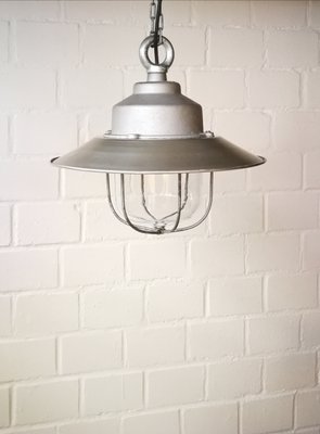 Industrial German Ceiling Lamp from Legrand, 1950s-FW-547358