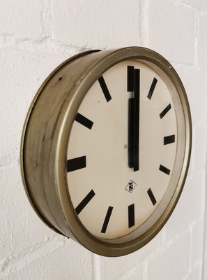 Industrial German Clock from TN / Telefonbau und Nomalzeit, 1950s-FW-778657