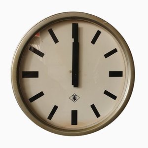 Industrial German Clock from TN / Telefonbau und Nomalzeit, 1950s-FW-778657