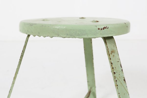 Industrial Green Stool, 1930-YSY-1150616