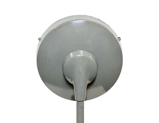 Industrial Grey Factory Wall Light from Elektrosvit, 1970s-CGF-1726177