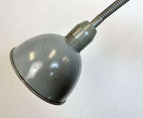 Industrial Grey Scissor Wall Lamp from Elektroinstala, 1960s-CGF-1731817