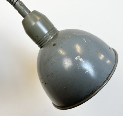 Industrial Grey Scissor Wall Lamp from Elektroinstala, 1960s-CGF-1731817