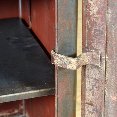 Industrial Iron Cabinet, 1960s-IW-1804230