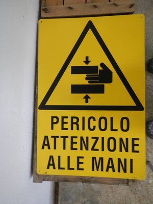 Industrial Italian Sign, 1990s-WWQ-692690