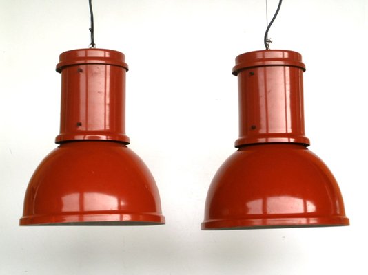 Industrial Loft Ceiling Lamps, 1960s, Set of 2-GKB-707046