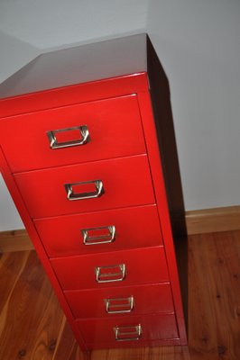 Industrial Metal Chest of Drawers, 1980s-OXJ-786640