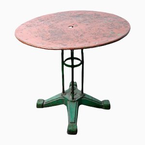 Industrial Metal Dining Table, 1920s-CIP-1142602