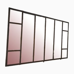 Industrial Metal Mirror, 1930s-NEN-2041902