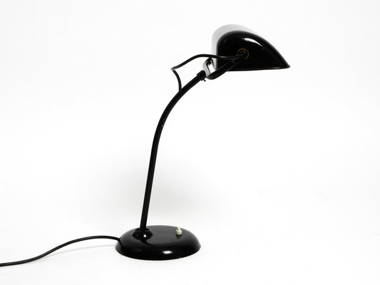 Industrial Metal Table Lamp Model 6581 in Black from Kaiser Idell / Kaiser Leuchten, 1940s-RR-1737331