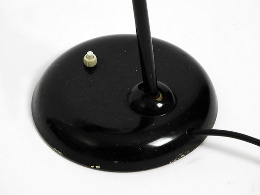 Industrial Metal Table Lamp Model 6581 in Black from Kaiser Idell / Kaiser Leuchten, 1940s-RR-1737331