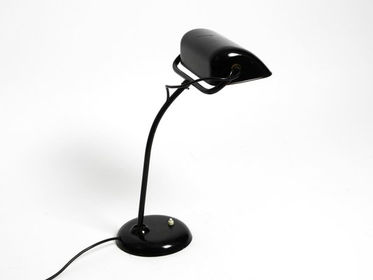 Industrial Metal Table Lamp Model 6581 in Black from Kaiser Idell / Kaiser Leuchten, 1940s-RR-1737331