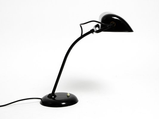 Industrial Metal Table Lamp Model 6581 in Black from Kaiser Idell / Kaiser Leuchten, 1940s-RR-1737331