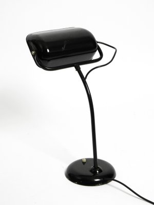 Industrial Metal Table Lamp Model 6581 in Black from Kaiser Idell / Kaiser Leuchten, 1940s-RR-1737331