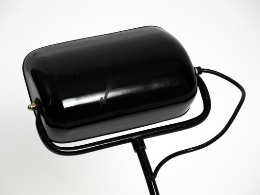 Industrial Metal Table Lamp Model 6581 in Black from Kaiser Idell / Kaiser Leuchten, 1940s-RR-1737331