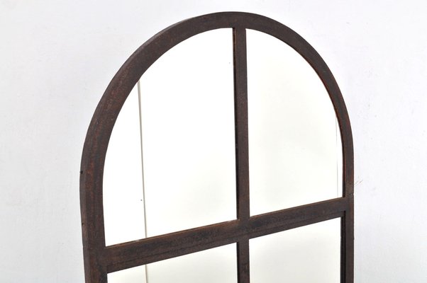 Industrial Mirror in Cast Iron, 1900s-AOX-1720719