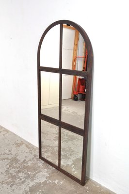 Industrial Mirror in Cast Iron, 1900s-AOX-1720719