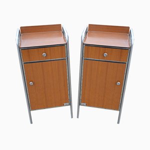 Industrial Nightstands, 1960s, Set of 2-OEC-866353