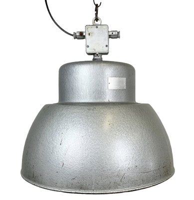 Industrial Polish Factory Pendant Lamp from Mesko, 1970s-CGF-1305224