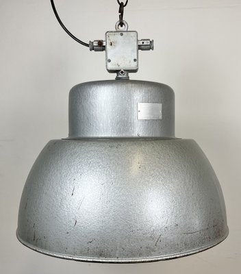 Industrial Polish Factory Pendant Lamp from Mesko, 1970s-CGF-1305224