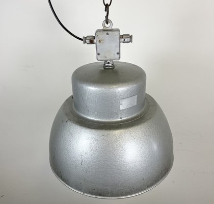 Industrial Polish Factory Pendant Lamp from Mesko, 1970s-CGF-1305224