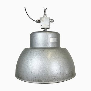 Industrial Polish Factory Pendant Lamp from Mesko, 1970s-CGF-1305224