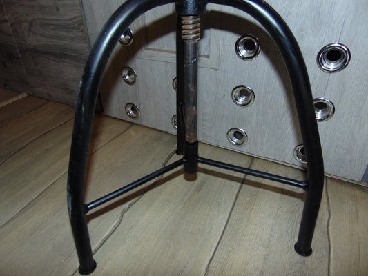 Industrial Rotating Workshop Stool, 1960s-CAQ-941038