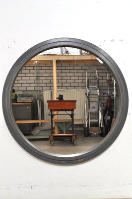 Industrial Round Mirror, 1950s-AOX-1449201