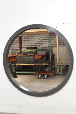 Industrial Round Mirror, 1950s-AOX-1449211