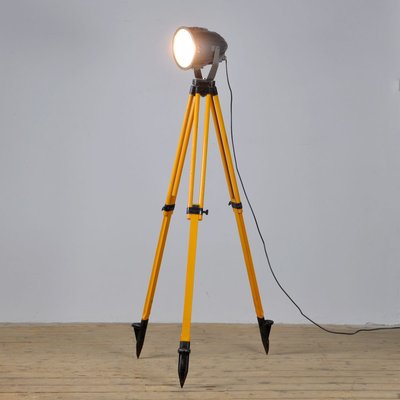 Industrial Russian Tripod Floor Lamp, 1970s-IW-788473