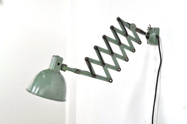 Industrial Scissor Wall Lamp, 1950s-AOX-2024590