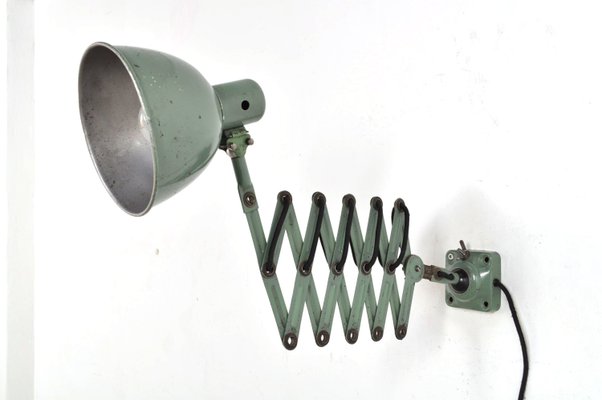 Industrial Scissor Wall Lamp, 1950s-AOX-2024590