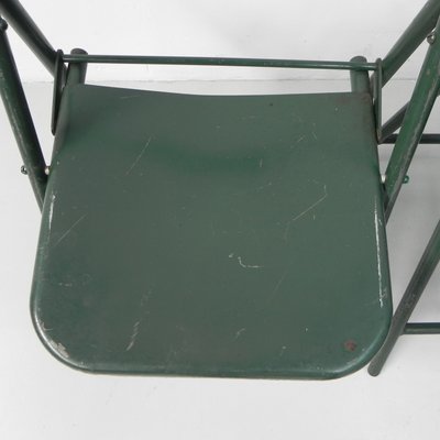 Industrial Steel Du-Al Folding Chairs from Dare Inglis, Set of 4-TL-1173357