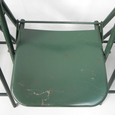 Industrial Steel Du-Al Folding Chairs from Dare Inglis, Set of 4-TL-1173357