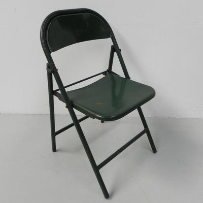 Industrial Steel Du-Al Folding Chairs from Dare Inglis, Set of 4-TL-1173357