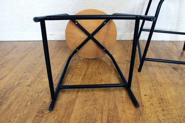 Industrial Stools, 1990s, Set of 2-BQF-1413886