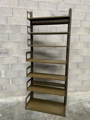 Industrial Strafor Shelf in Metal, 1930s-GQM-1284389