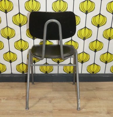 Industrial Style Chair with Metal Frame, 1960s-AFE-1789223