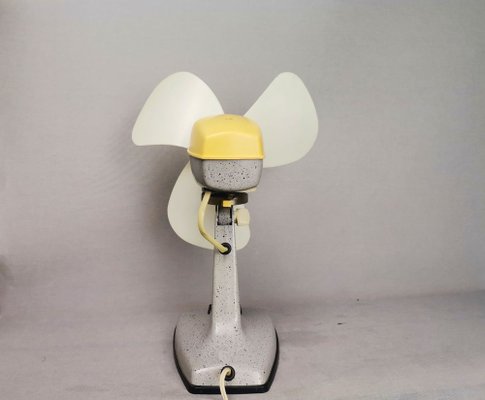 Industrial Style Metal Table or Wall Electric Fan, Ussr, 1983-SCS-1763591