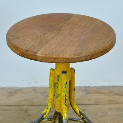 Industrial Swivel Stool, 1960s-IW-1298230