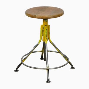 Industrial Swivel Stool, 1960s-IW-1298230