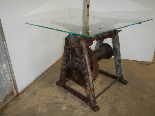 Industrial Table from Alley Dire Freres San Pier d'Arena ITALIA, 1940s-WWQ-713577