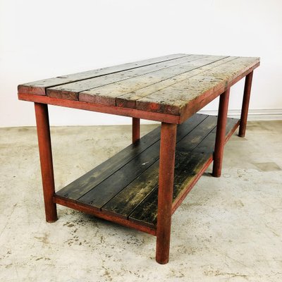 Industrial Table Workbench, 1950s-LCQ-1403559