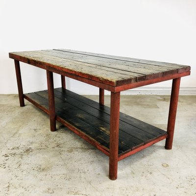 Industrial Table Workbench, 1950s-LCQ-1403559