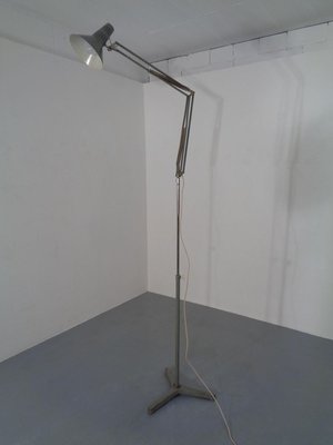 Industrial Terry Architectural Floor Lamp by H. Busquet for Hala, 1950s-RDW-717473